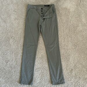 All Saints Chino Pant. Size 28. Grey.